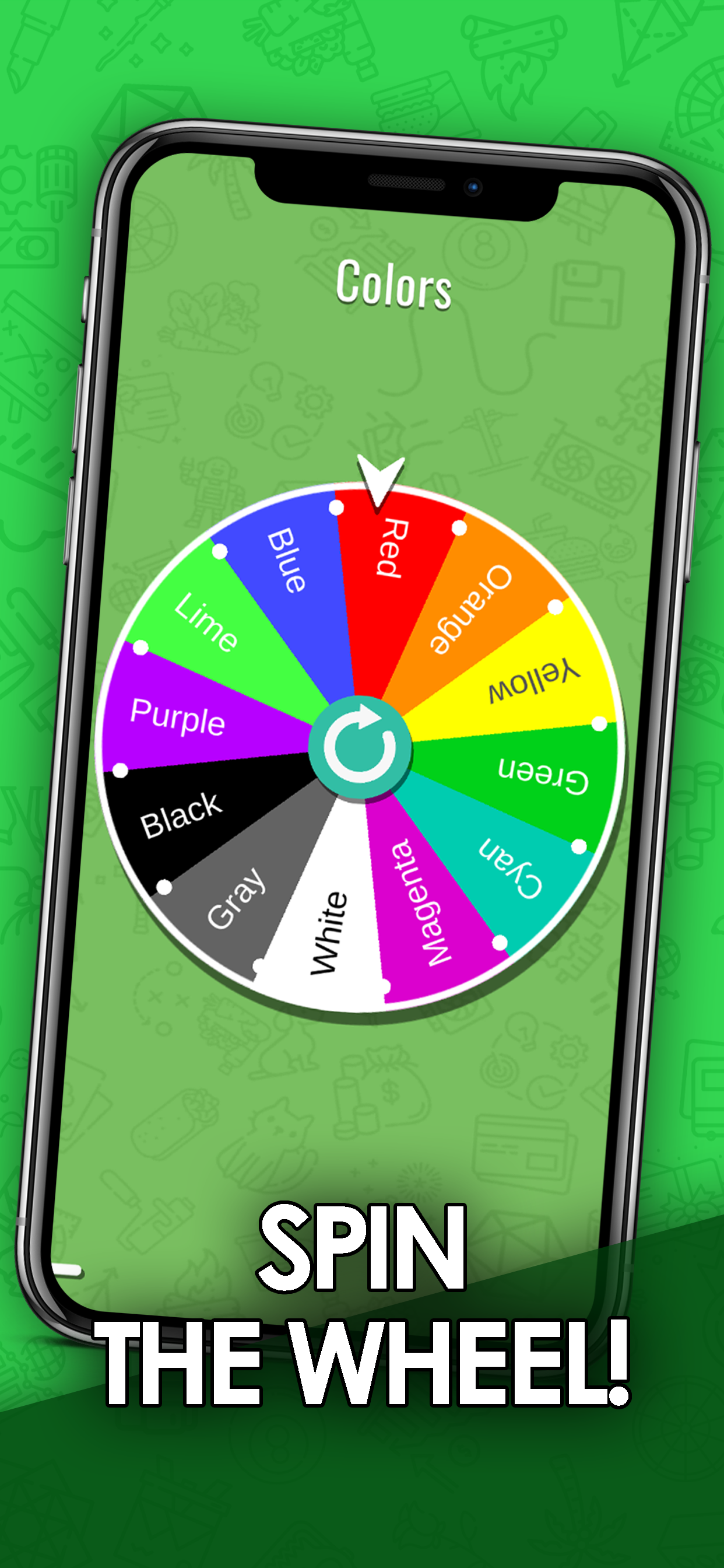 Spin The Wheel - Choose app screenshots